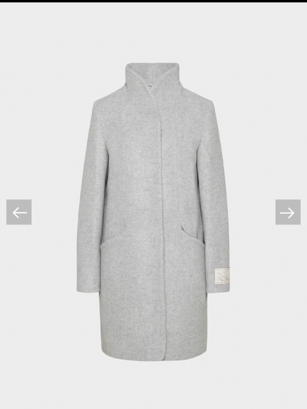 Babaton Aritzia Cocoon Coat Mid Length Cashmere Blend